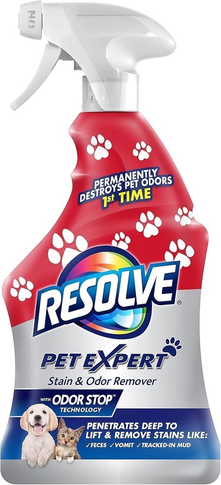 Versatile 22oz Carpet & Upholstery Cleaner - Antibacterial Pet Stain Solution