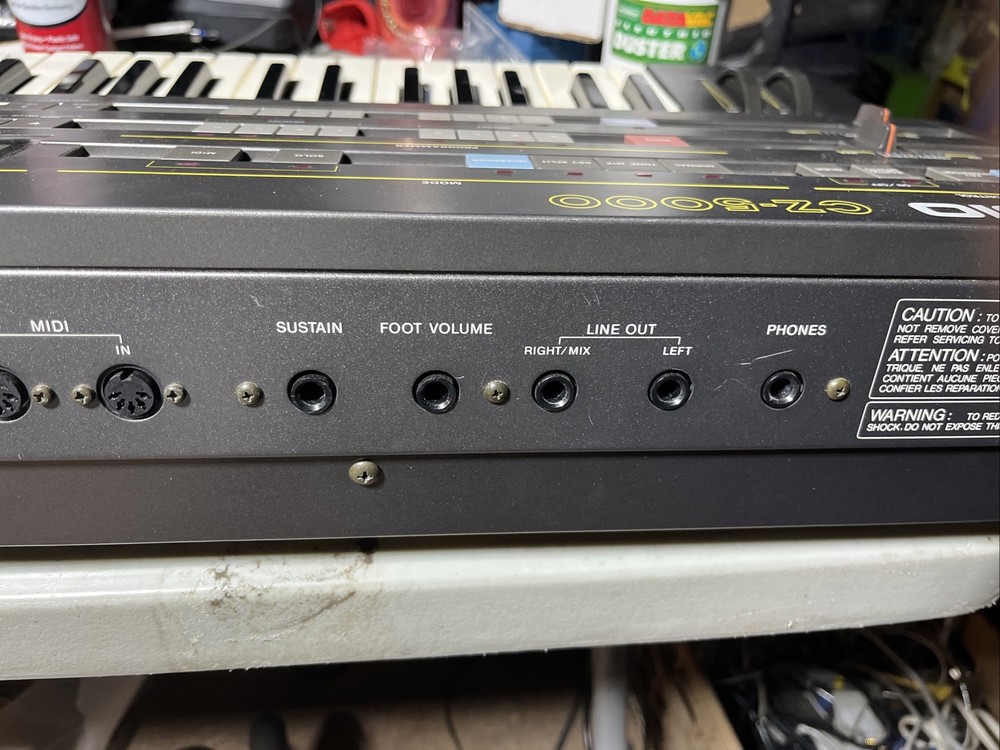 Casio CZ-5000 Keyboard Synthesizer, 61 Key