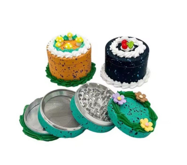 Fake Cake Metal herb Grinder