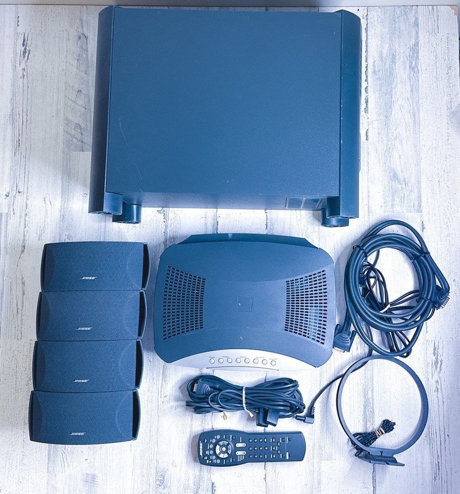Bose 3-2-1 DVD Home Entertainment System Tested Complete + Extra Speakers