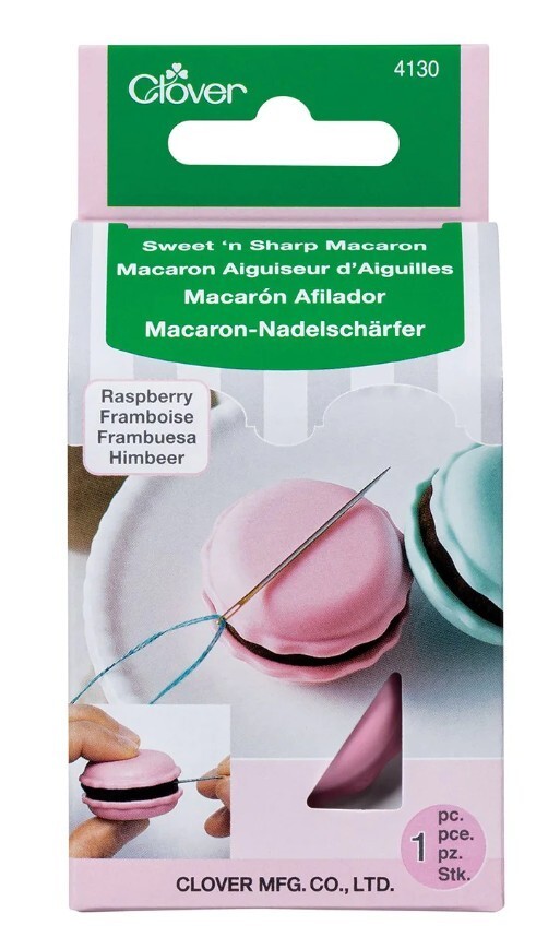 Sweet 'n Sharp Macaron (Raspberry) needle sharpener #4130 by CLOVER