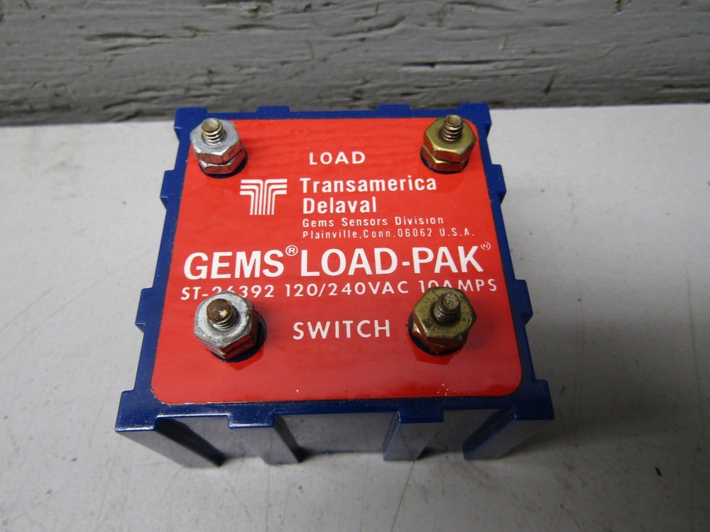 Gems Load Pak ST-26392 Switch Relay