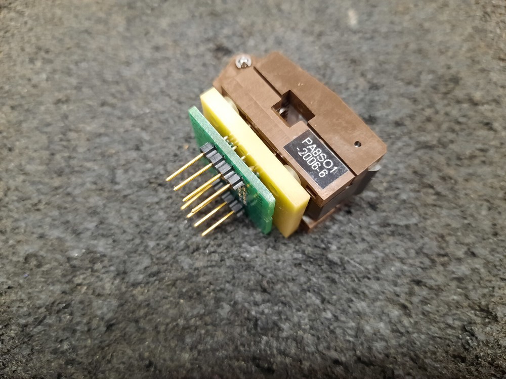 Logical Systems PA8SO1-2006-6 Chip Programming Socket Adapter SOP 8 used