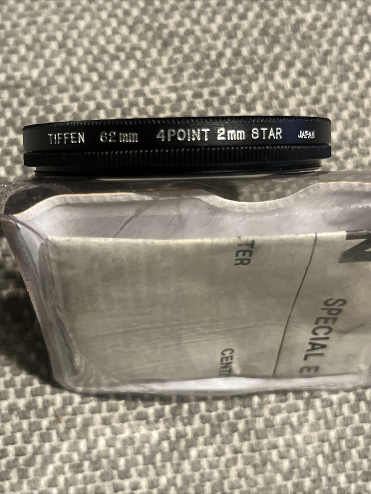 Tiffen 62mm 4 Point/ 2mm Grid Star Effect Authentic 62 mm Streaking Pattern #008