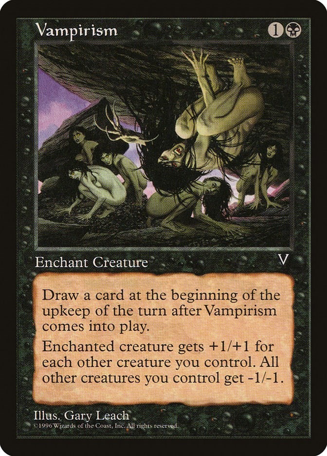 Vampirism Visions N/A MTG MP