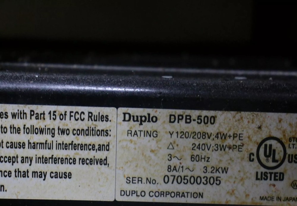 Duplo DPB-500