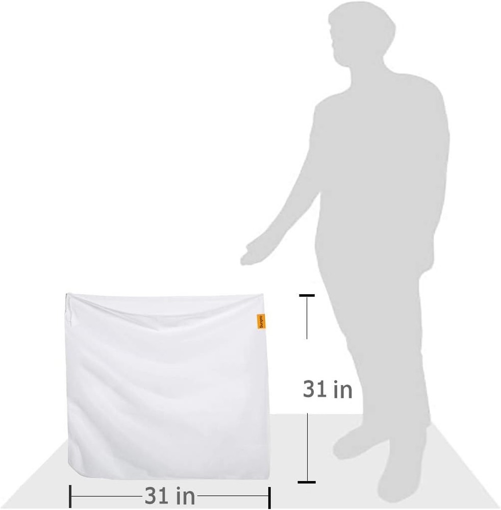 2 Pack Extra Large Brew Bag (31" x 31") - Reusable Fine Mesh Straining Bag for B