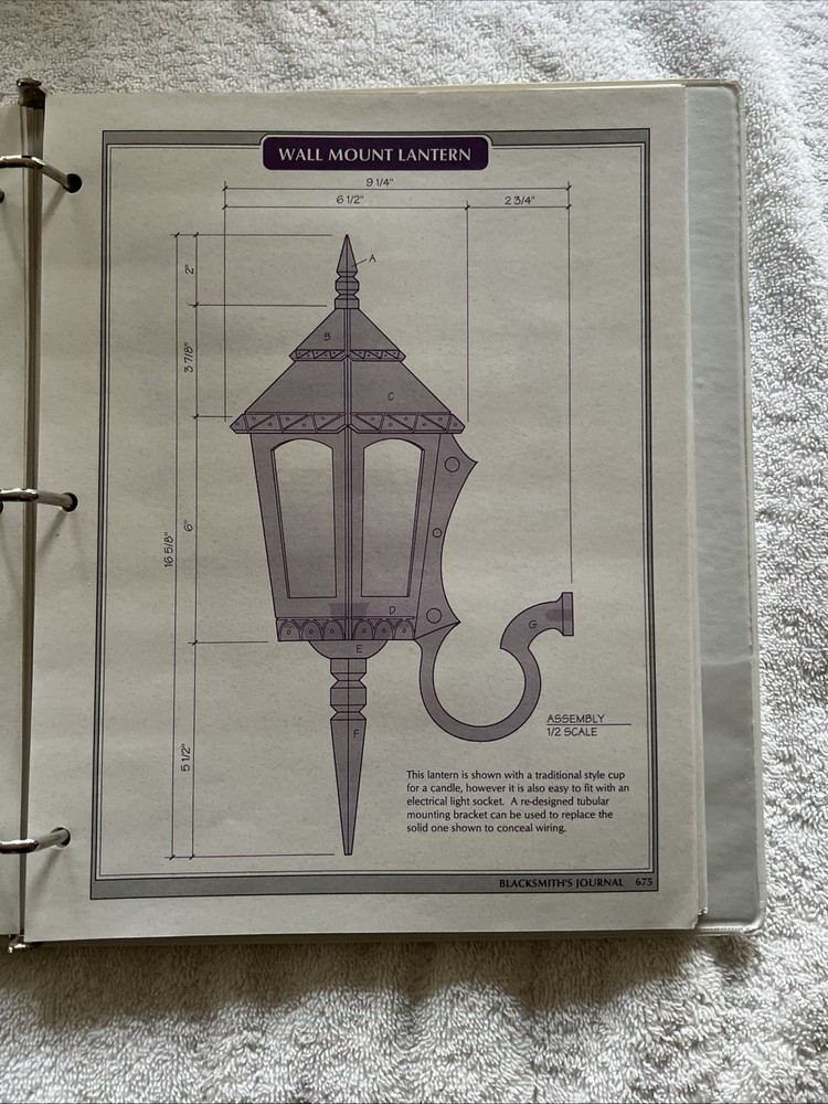 Blacksmith's Journal 1995 Complete Year Illustrated Techniques Set