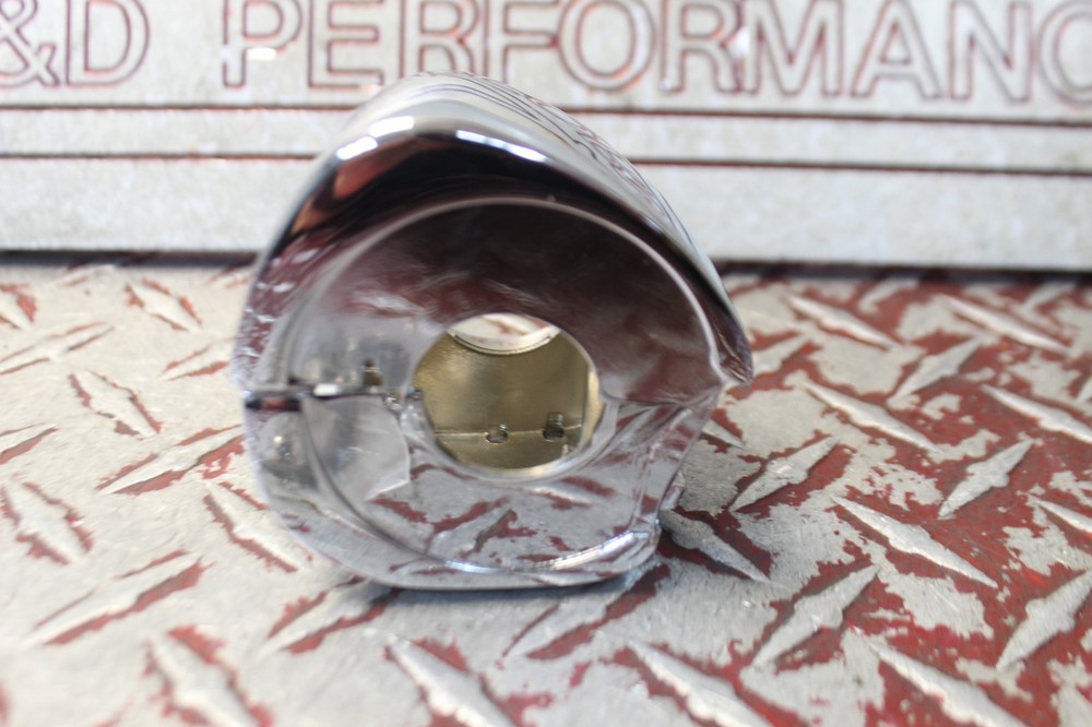 1996 - 1998 HARLEY DAVIDSON TOURING LEFT CHROME CONTROL SWITCH HOUSING DND