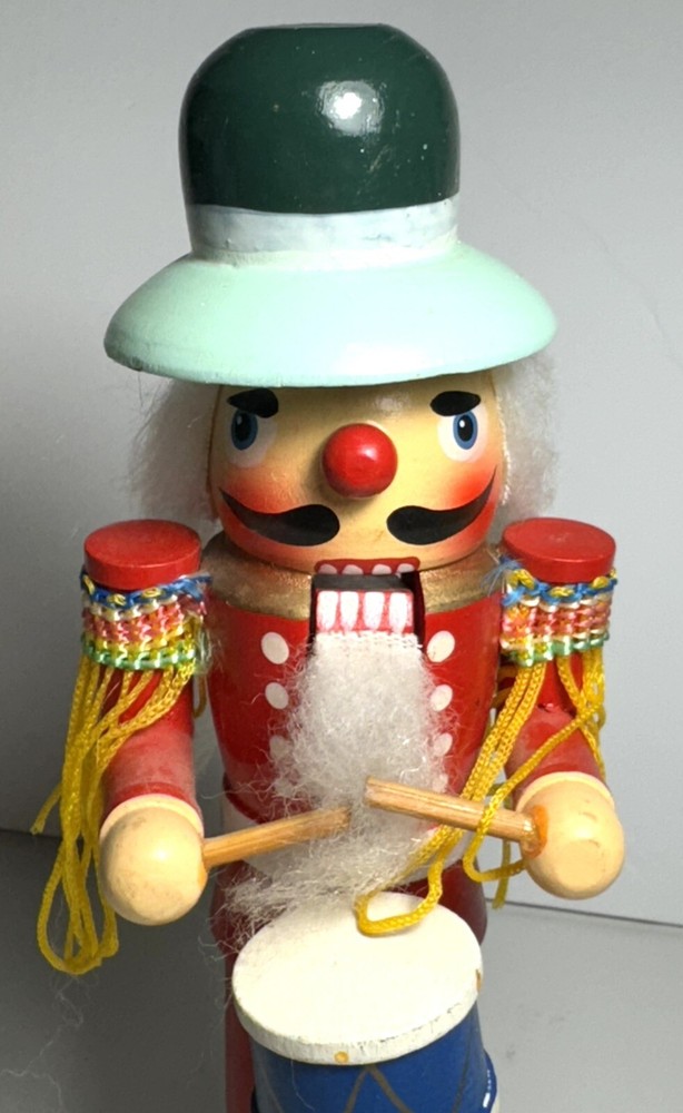 Vintage Smithsonian Institution Nutcracker Marching Band Drummer 10"