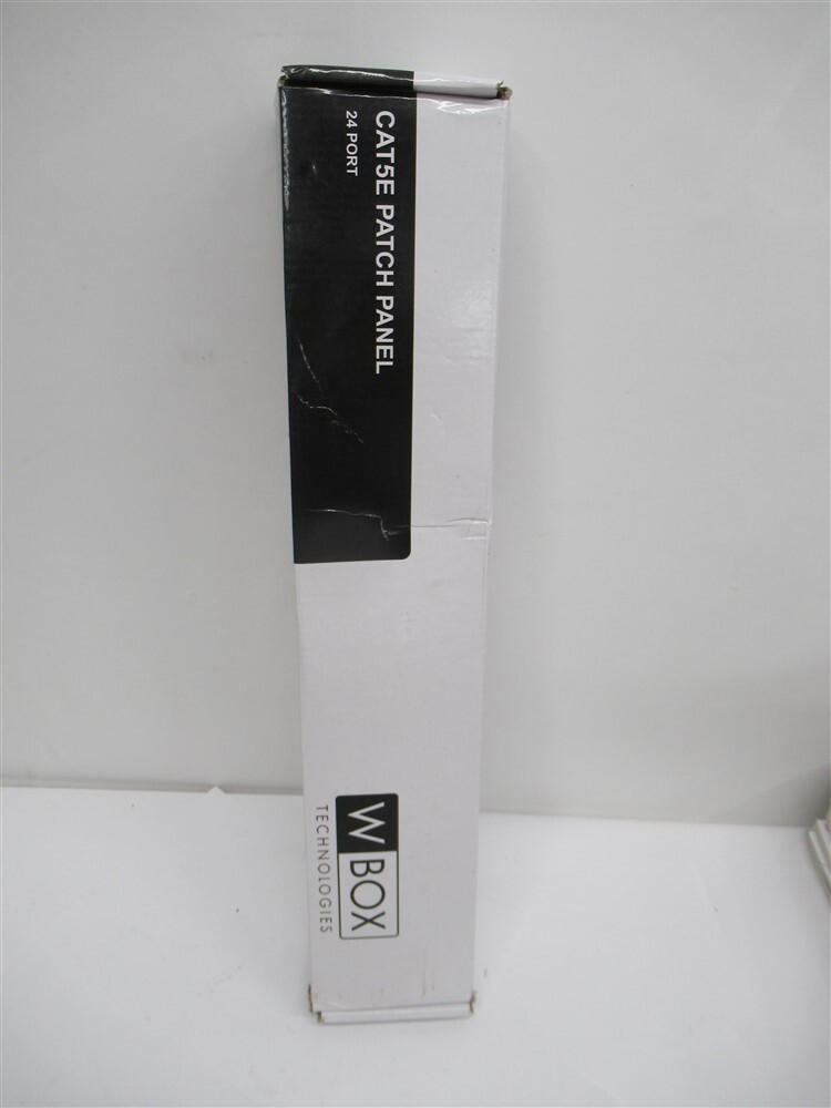 W Box 0E-C5EPP24 , CAT5E Patch Panel , 24 Port