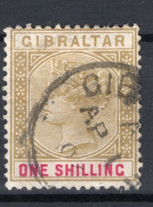 Gibraltar Scott 21 Used - CV 18$