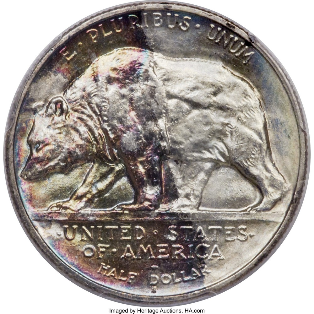 1925-S California Half Dollar MS-67 PCGS Certified