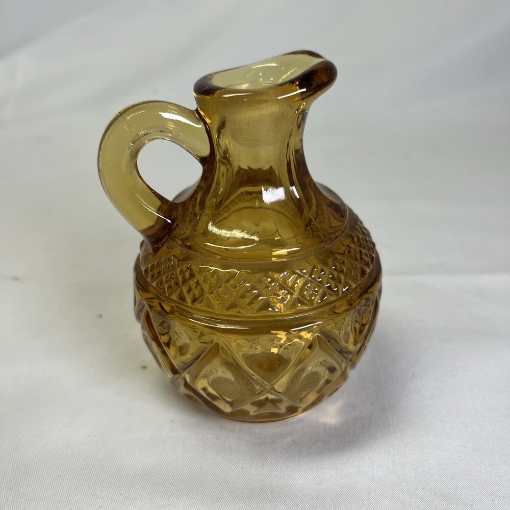 Imperial Cape Cod Amber Cruet w/ Stopper 5.25"