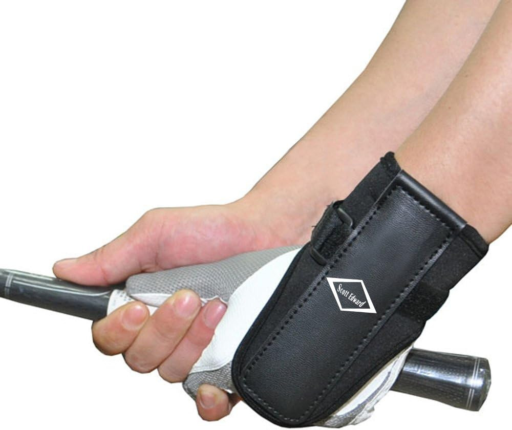Golf Wrist Brace Swing Training Aid, Correct Alignment Practice Tool for Beginne