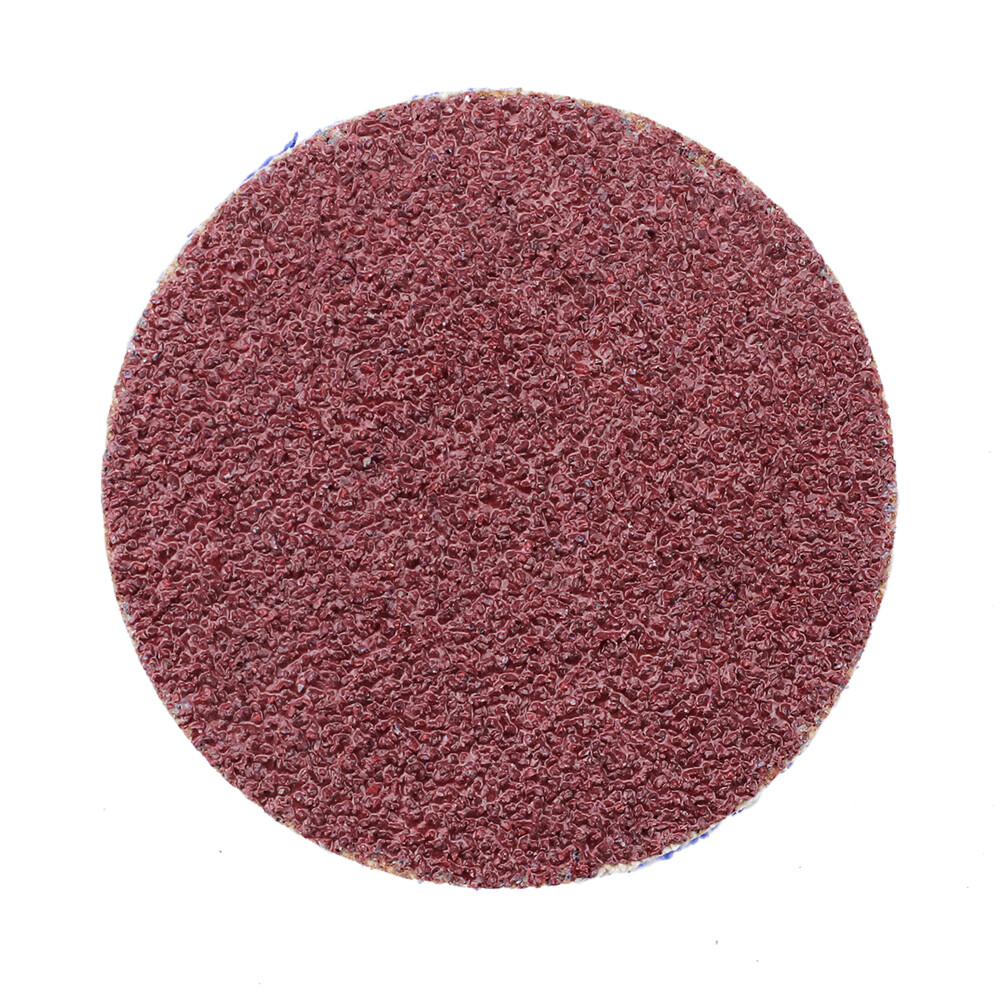 100 Pack - 2" 40 Grit A/O Quick Change Sanding Disc Black Hawk, Type R Roloc