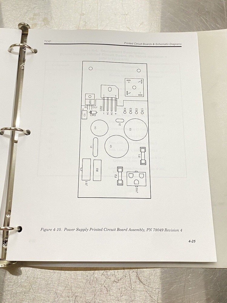 Sorvall TC6 Centrifuges Installation & Operations - Users Guide / Manual