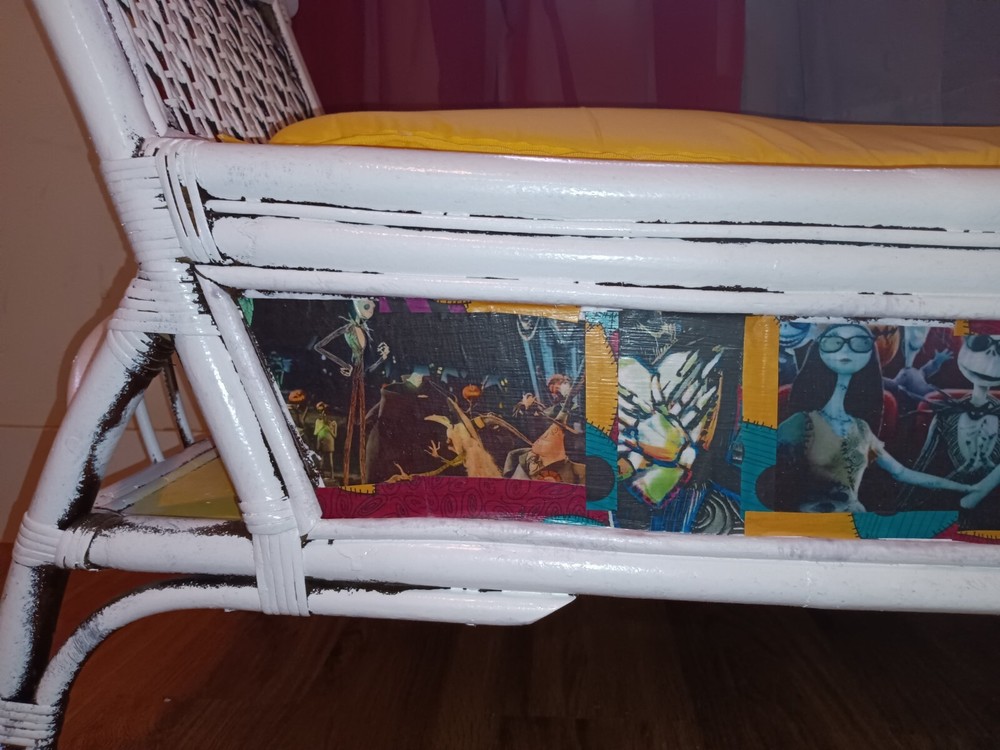 Custom Made Bench: The Nightmare Before Christmas
