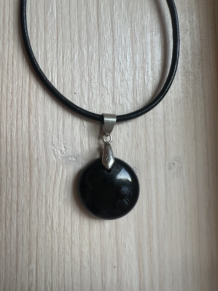 crystal necklace multi colored