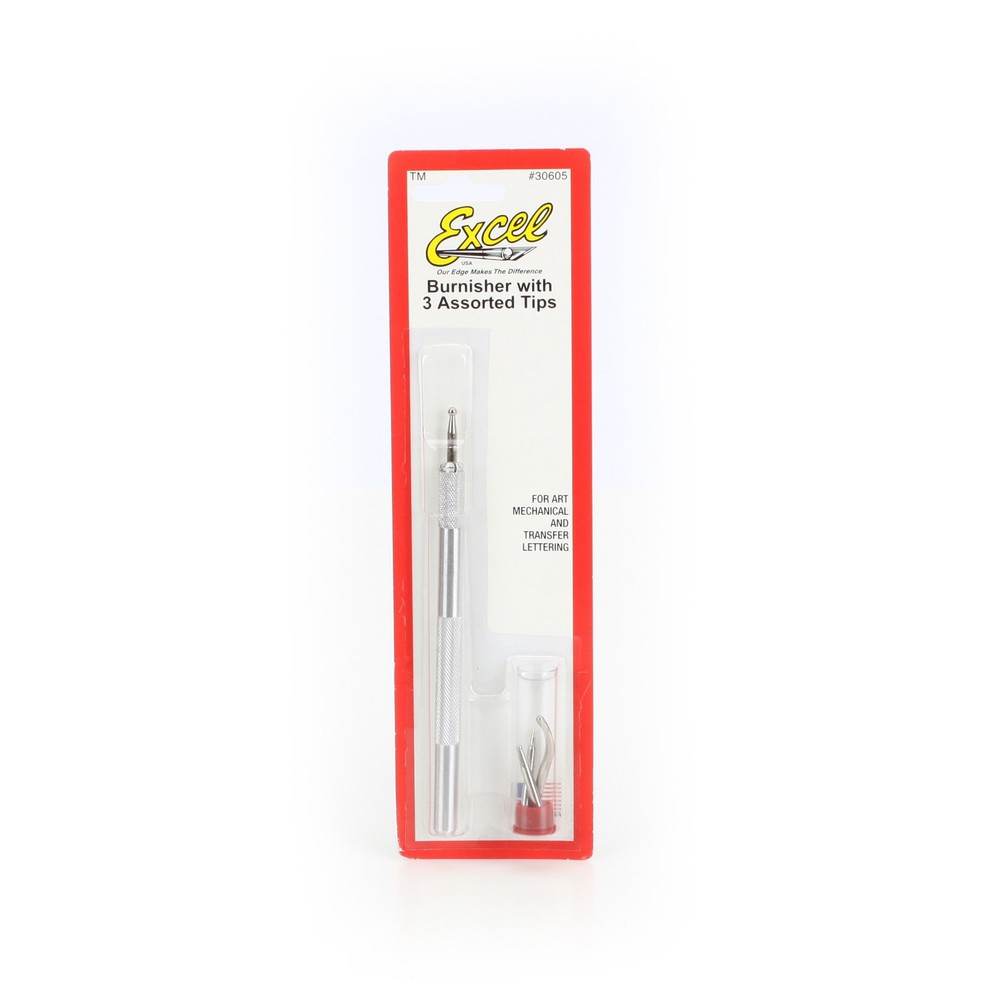 Excel Hobby Blade Corp Burnisher Handle with Tips EXL30605 Hand Tools Misc