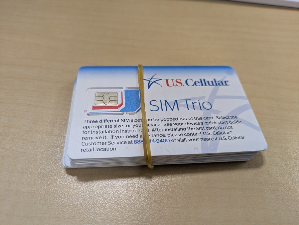 US Cellular SIM Trio