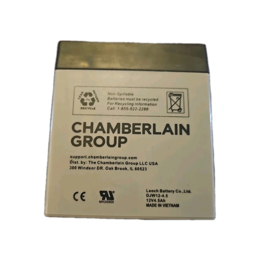 CHAMBERLAIN / LiftMaster / Craftsman 4228 Replacement Battery for Battery Backup