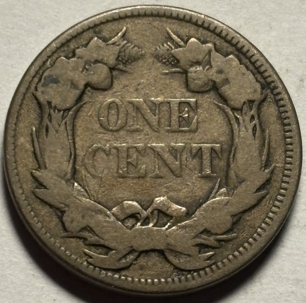 1858 Flying Eagle Cent — Circulated