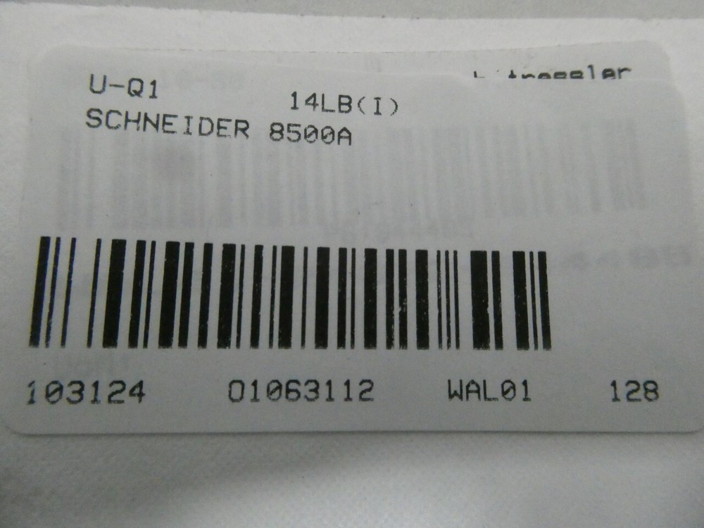 Schneider 8500A Magnetic Flow Meter 3in