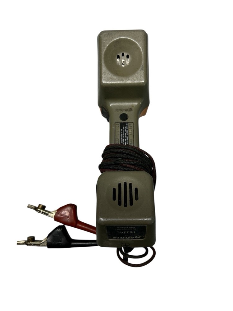 Harris Telephone Lineman Test Tool Push Button Touchtone TS22AL Set Not Working