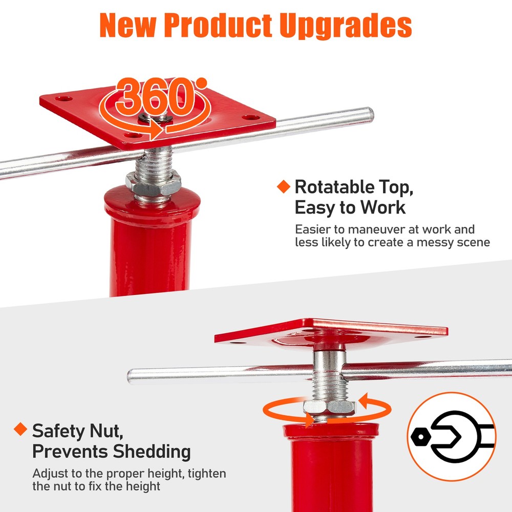 Floor Leveling Lift Post Sagging Beam Jack Column Support House Remodel Tools