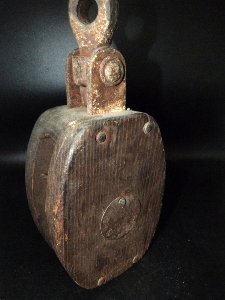 Antique Heavy Pulley