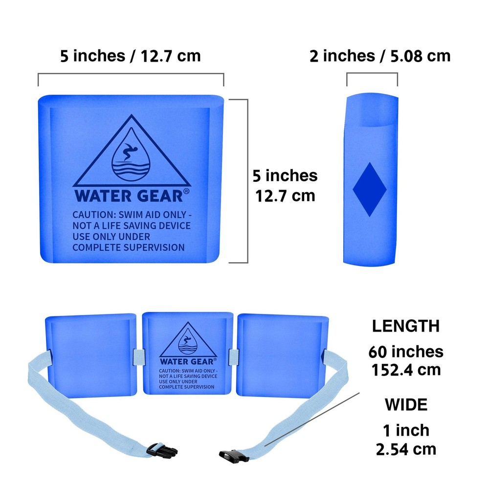 Water Gear Instructional Swim Belt - Three Module