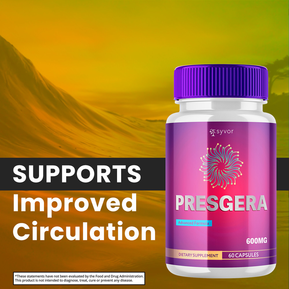Presgera Advanced Nerve Support Formula Maximum Strength Vitamin 180 Capsules