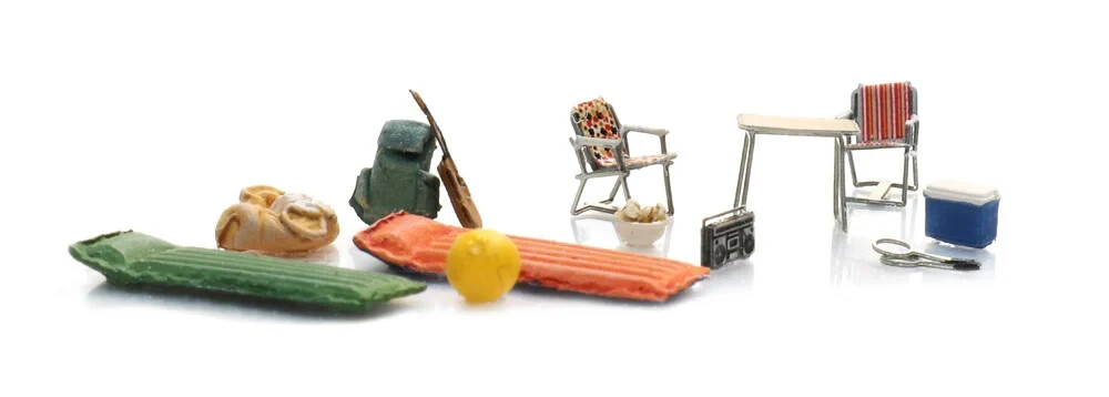 N Scale Accessories - 316.122 - Camping gear