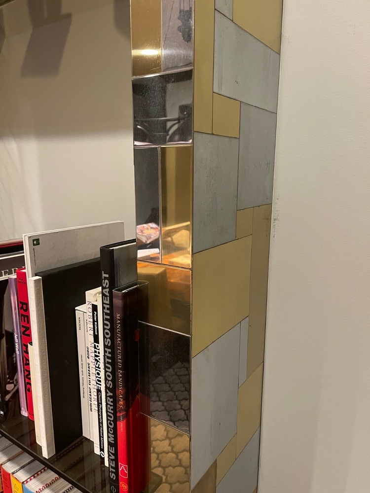 Cityscape wall unit with display shelf Paul Evans