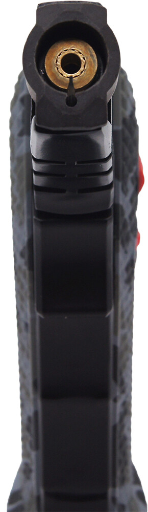 Big Side Torch Table Jet Lighter Butane Butane Refillable w/ Gift Box Green Camo