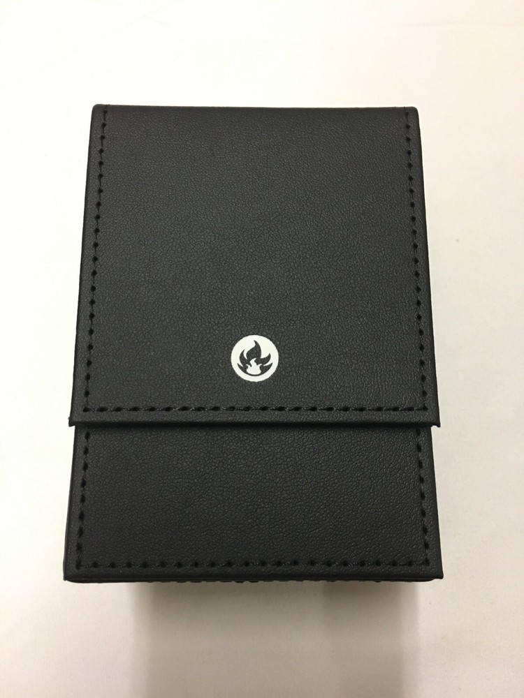Pokemon TCG Classic Collection Deck Box - Fire Type - Leather Deck Box