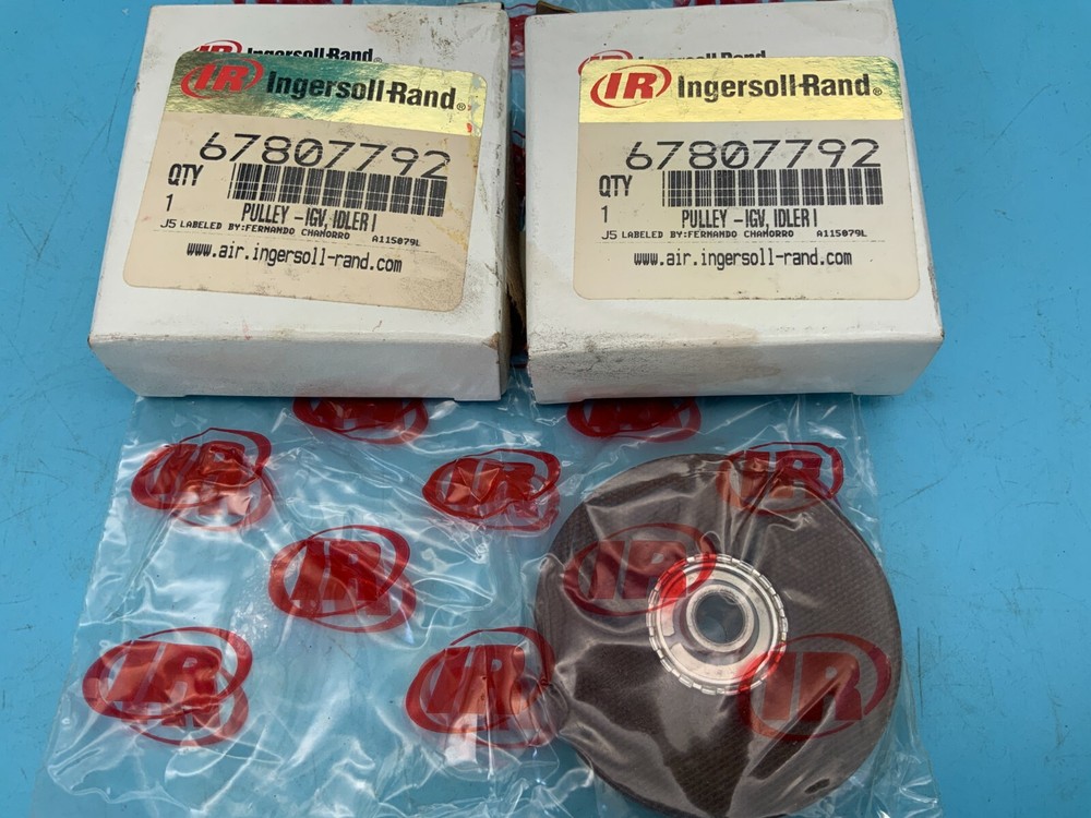 (2) Intersoll-Rand 67807792 Idler Pulley