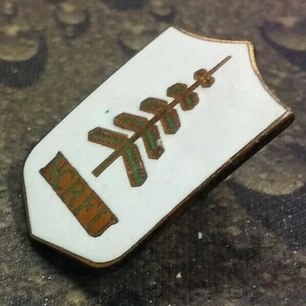 NCRFU pin badge
