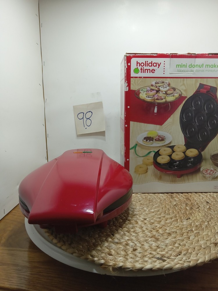 Holiday Time Mini Donut Maker Mini