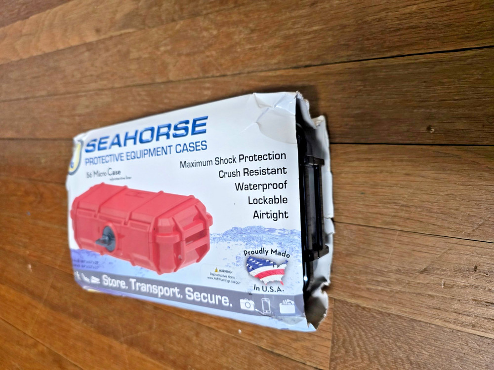 SEAHORSE Ammo Micro Case Black, 56B100BK