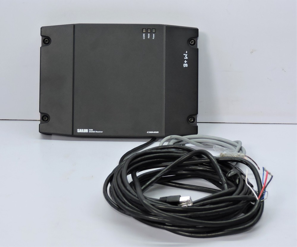 Sailor 6588 DGNSS Receiver 6004, Control Panel Cobham, 6286 DGNSS Antenna-Active
