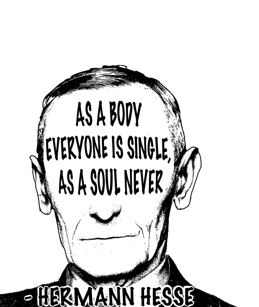 Hermann Hesse Quoted Sticker Collection