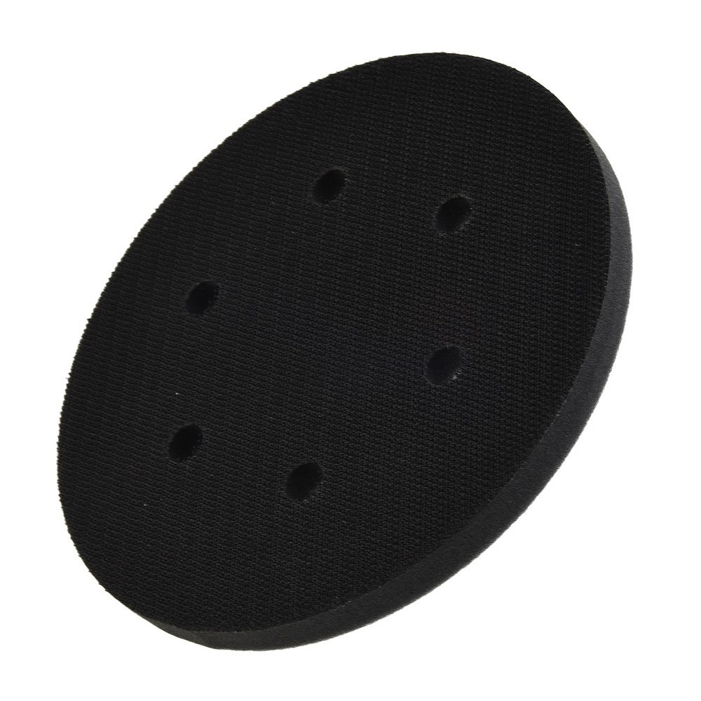 Interface Pad Soft Interface Pad 150mm 6 Hole Disc Pad Foam Disc Hook&Loop