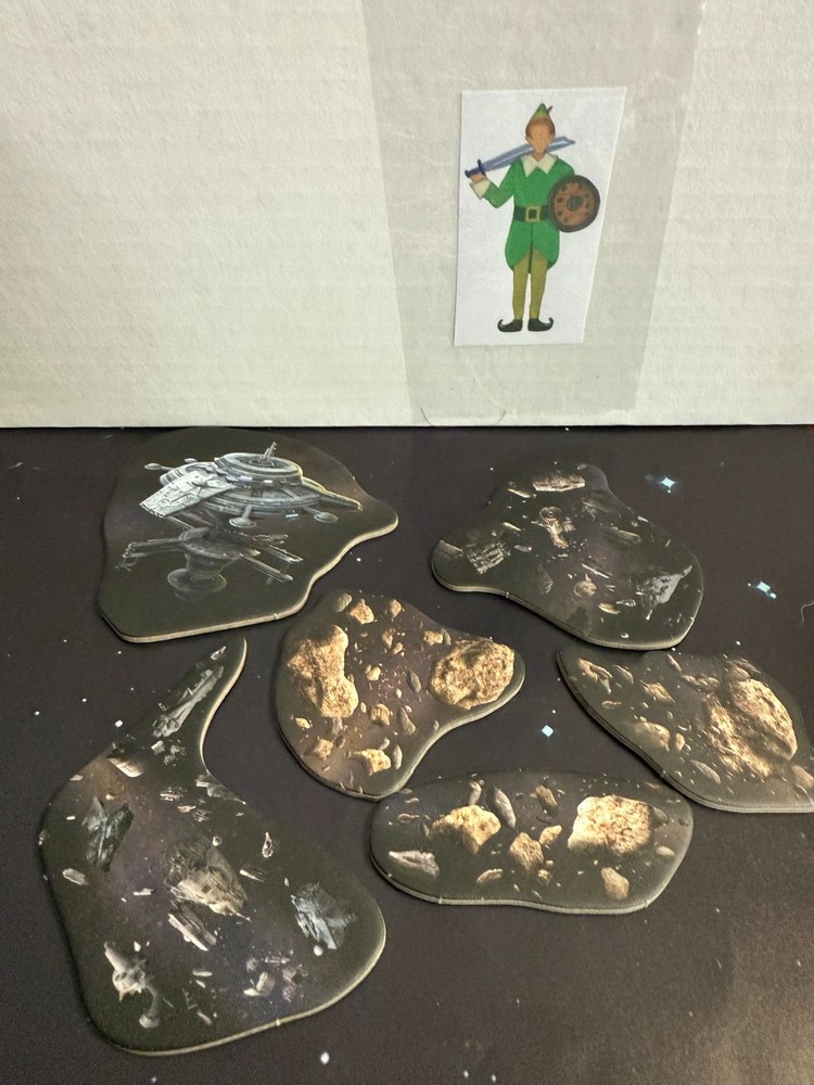 Star Wars Armada Obstacles and Asteroids