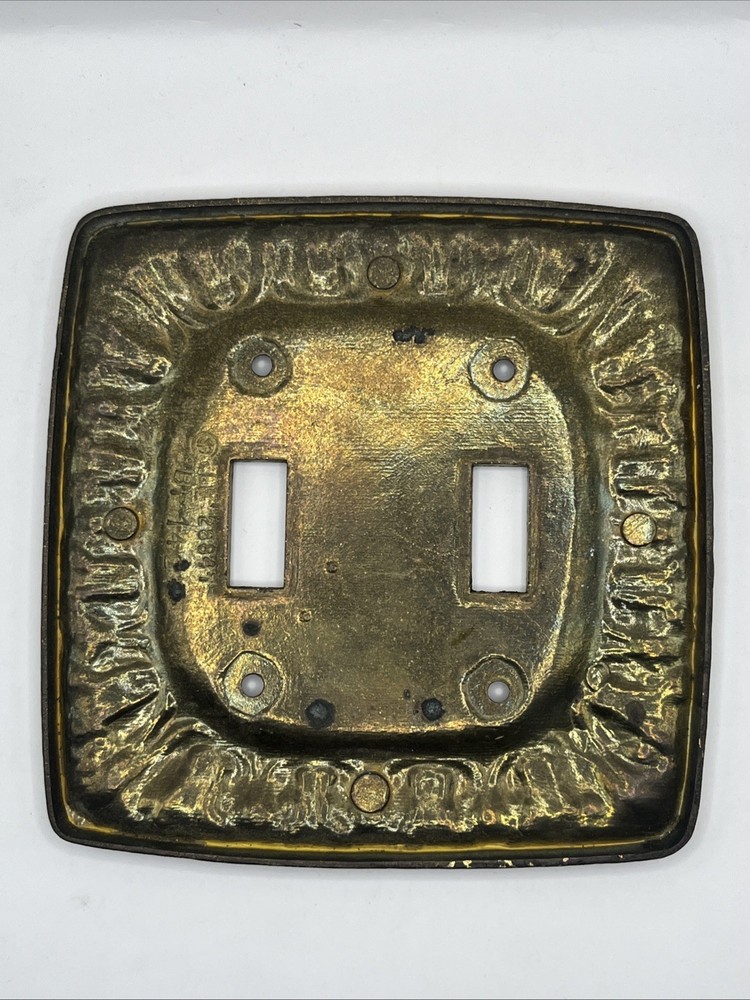70’s Vintage Metal Switch Covers