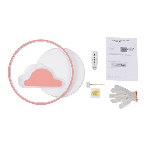 Dimmable LED Ceiling Light with Remote Control Ceiling Light Cloud Ceiling Lamp