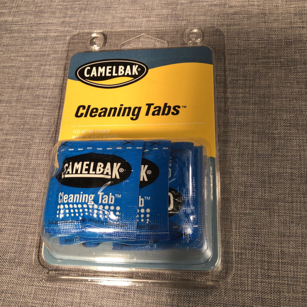 New and Sealed CamelBak Cleaning Tabs Hydration Bottle Cleaning Tablets 8 Pack