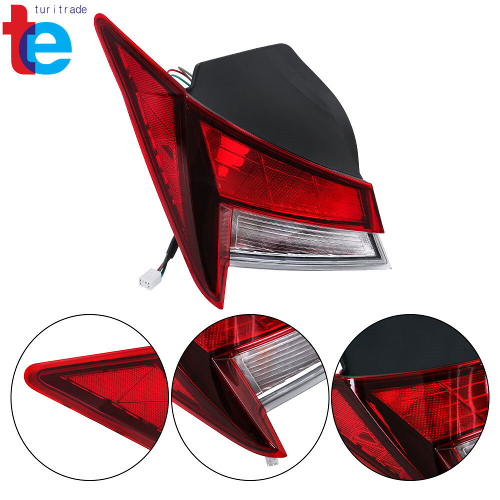 For 2021-2023 Hyundai Elantra Tail Lights Outer Driver Left Side Halogen Lamps