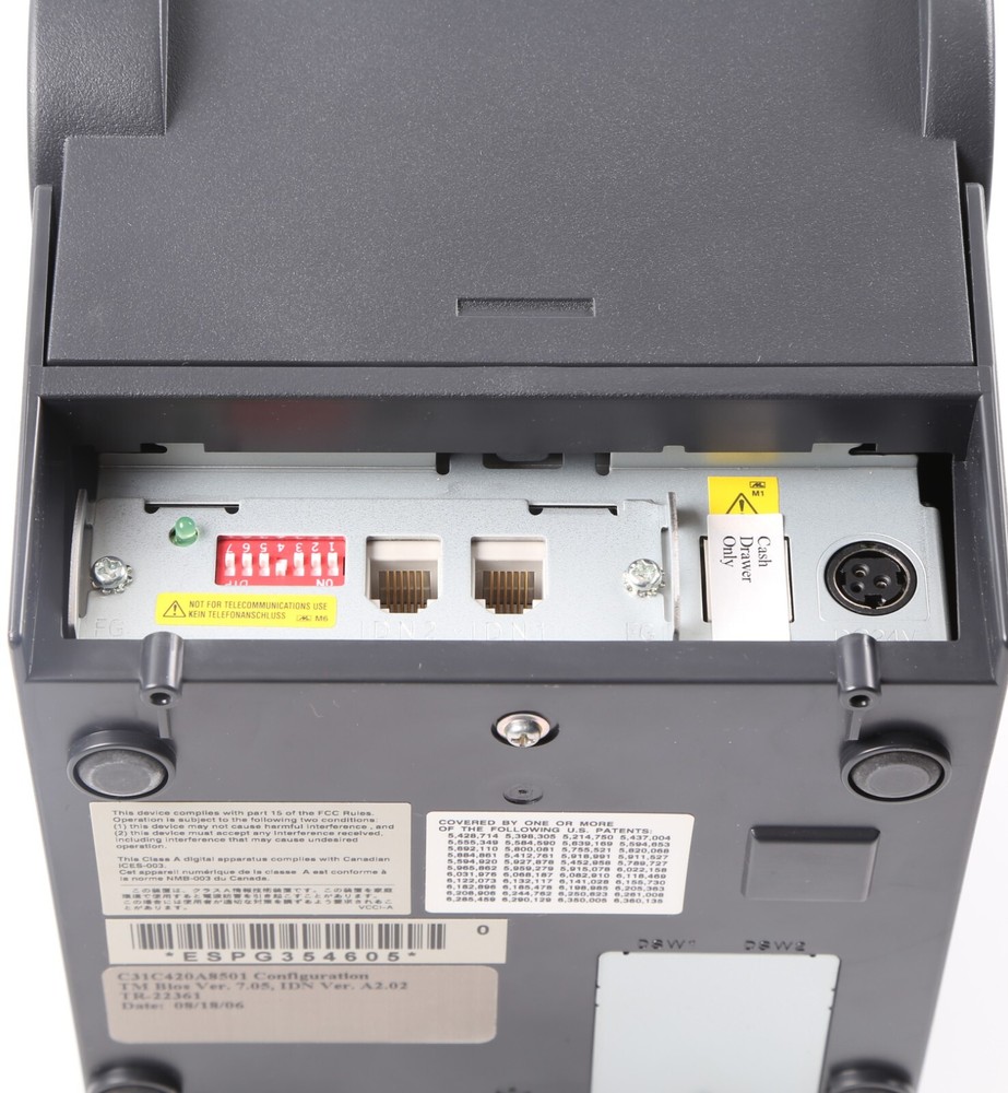 Epson Thermal Receipt Printer, Charcoal (New)